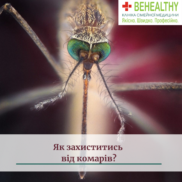 Як захиститись від комарів?